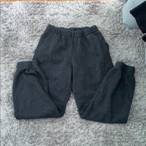 Brandy Melville dark grey sweatpants